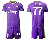 2020-21 Juventus 77 BUFFON Purple Goalkeeper Soccer Jersey,baseball caps,new era cap wholesale,wholesale hats